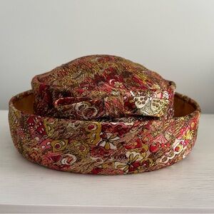 Vintage Brocade Hat